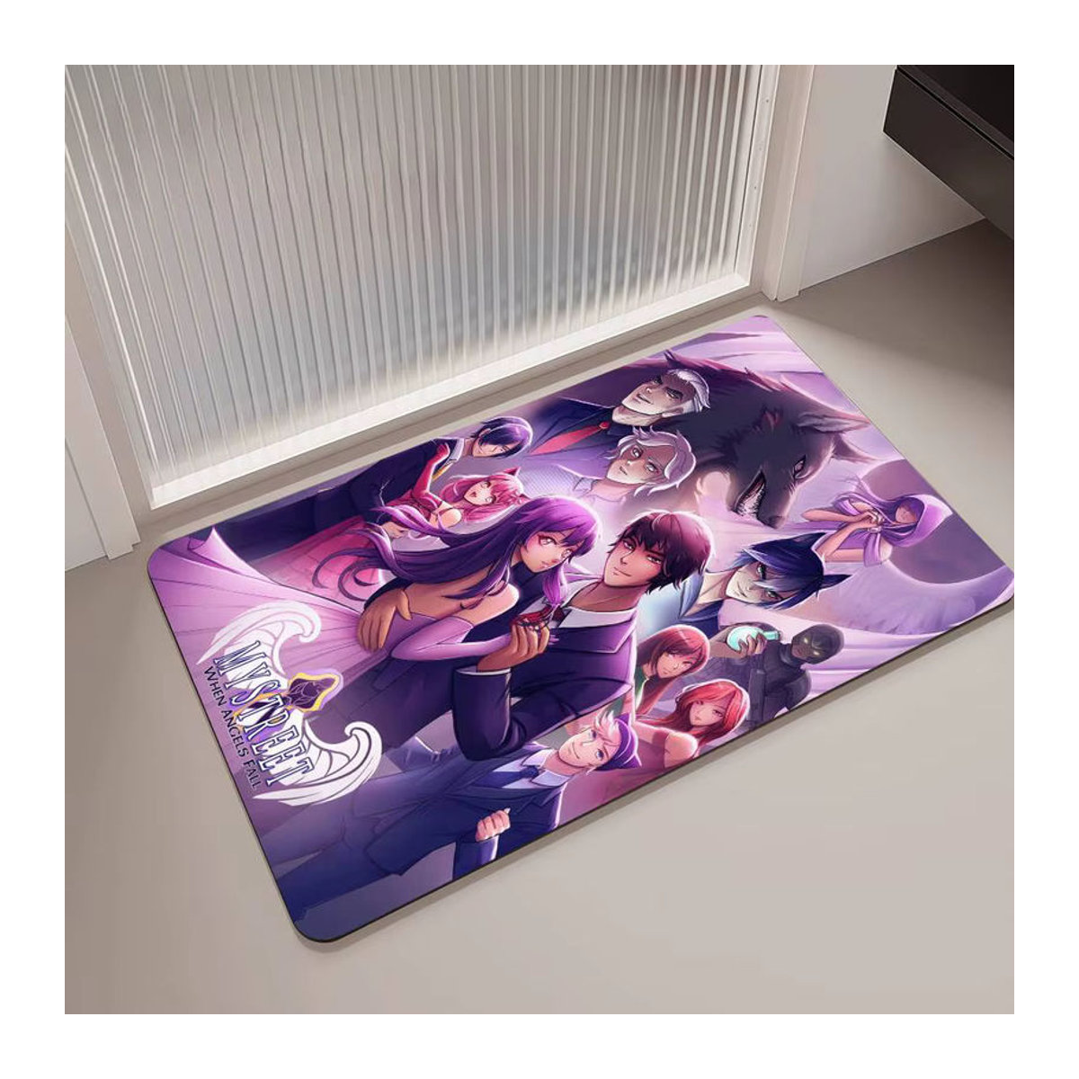 Aphmau Fußmatte mehrfarbig rutschfest und waschbar für Wohnzimmer und Küche - Bild 5