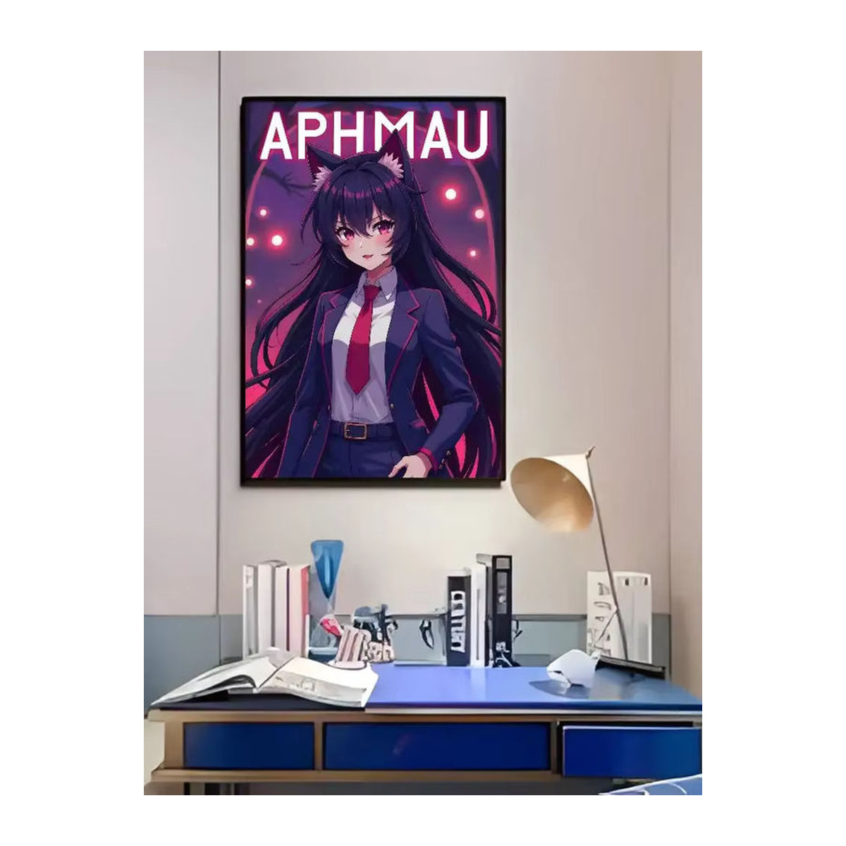 Aphmau Porträt Poster Kunst für dein Zuhause, mehrfarbig, rahmenlos - Bild 7