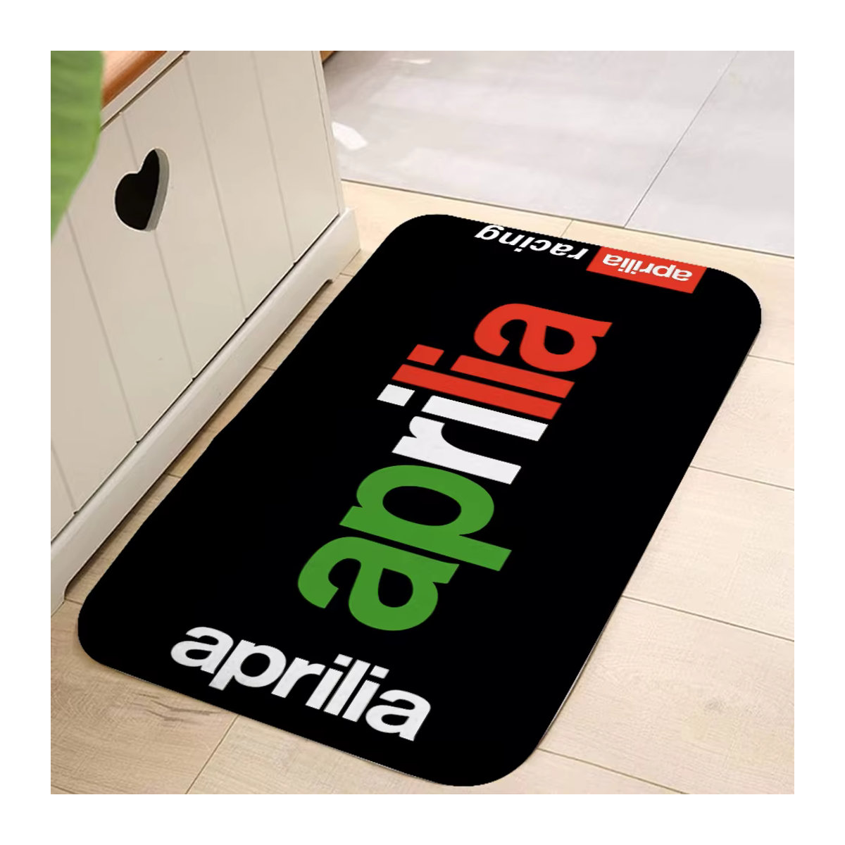 Aprilia Mehrfarbiger Flurteppich mit Print als Fußmatte und Dekoartikel - Bild 2