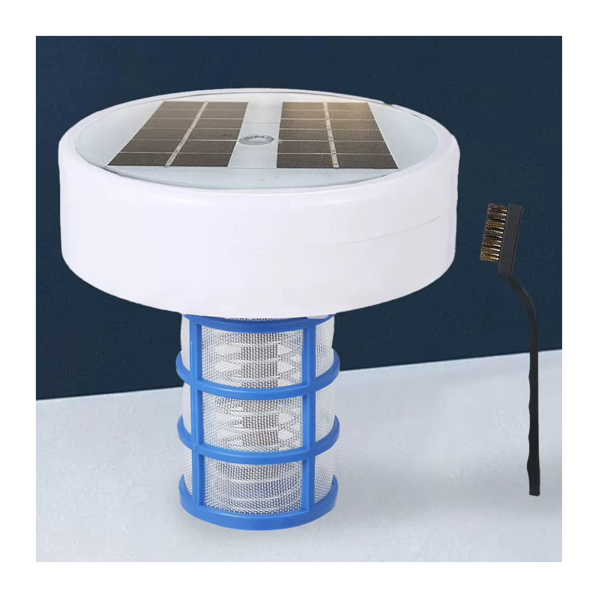 APWIKOGER Kupfer Pool Ionisator Floater zur Poolreinigung mit Auto-Switch für bis zu 35000 Gallonen - Bild 1