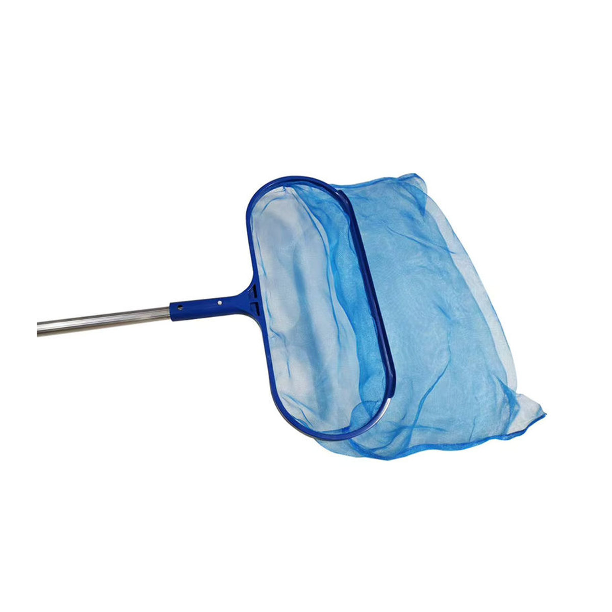 APWIKOGER Schwimmbad-Skimmer-Netz mit Teleskopstange in Blau zur Reinigung von Teichen und Schwimmbecken - Bild 4