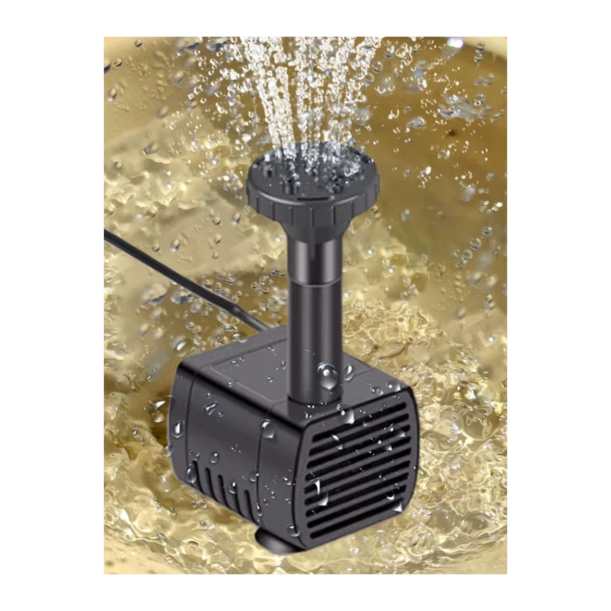 APWIKOGER Solar-Wasserpumpen-Set für Garten, Teich, Pool und Aquarium - Bild 6