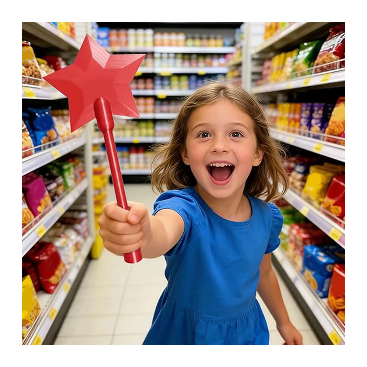 APWIKOGER Starlight Magic Wand Tap-to-Pay Kartenhalter aus Kunststoff, mehrfarbig - Bild 3