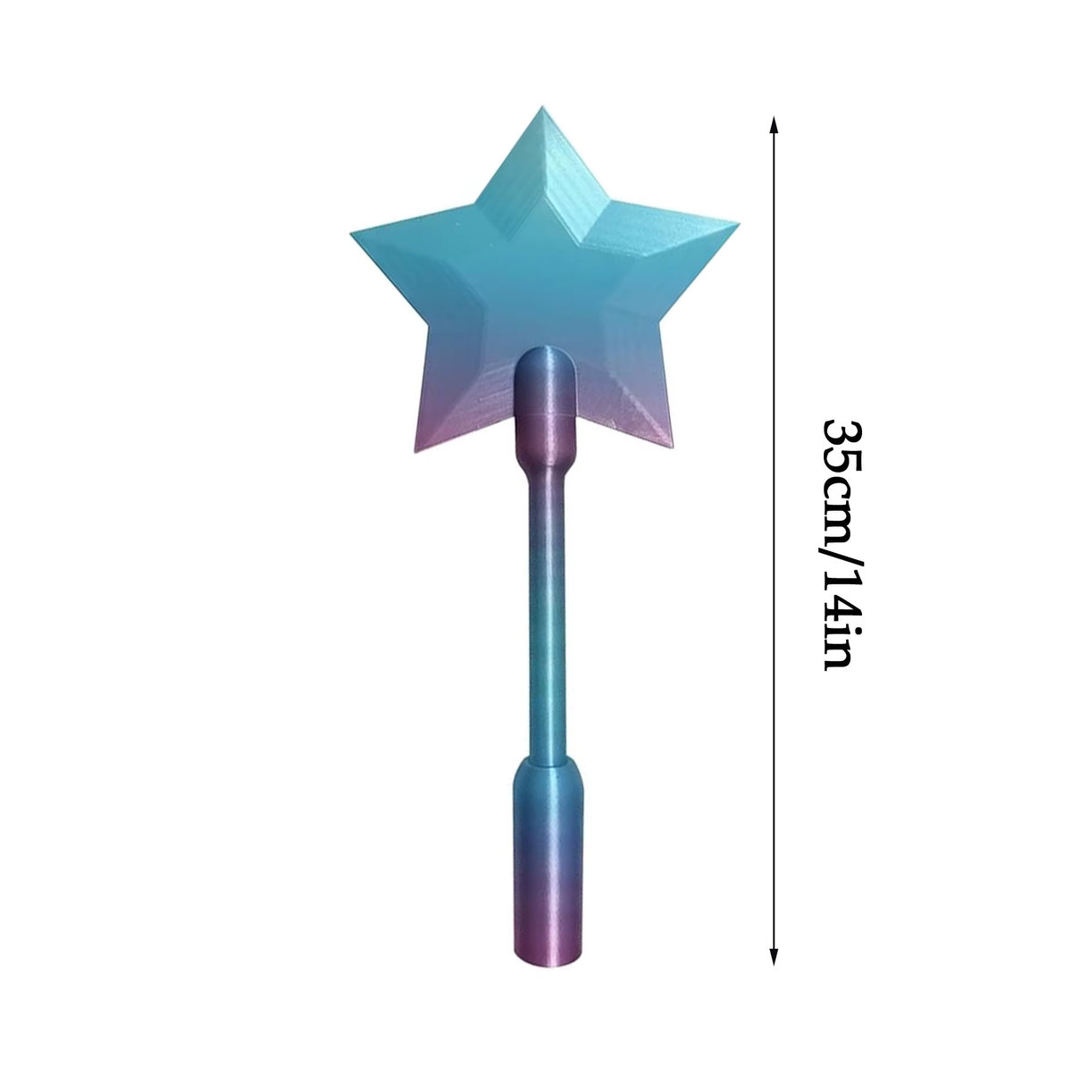APWIKOGER Starlight Magic Wand Tap-to-Pay Kartenhalter aus Kunststoff, mehrfarbig - Bild 5