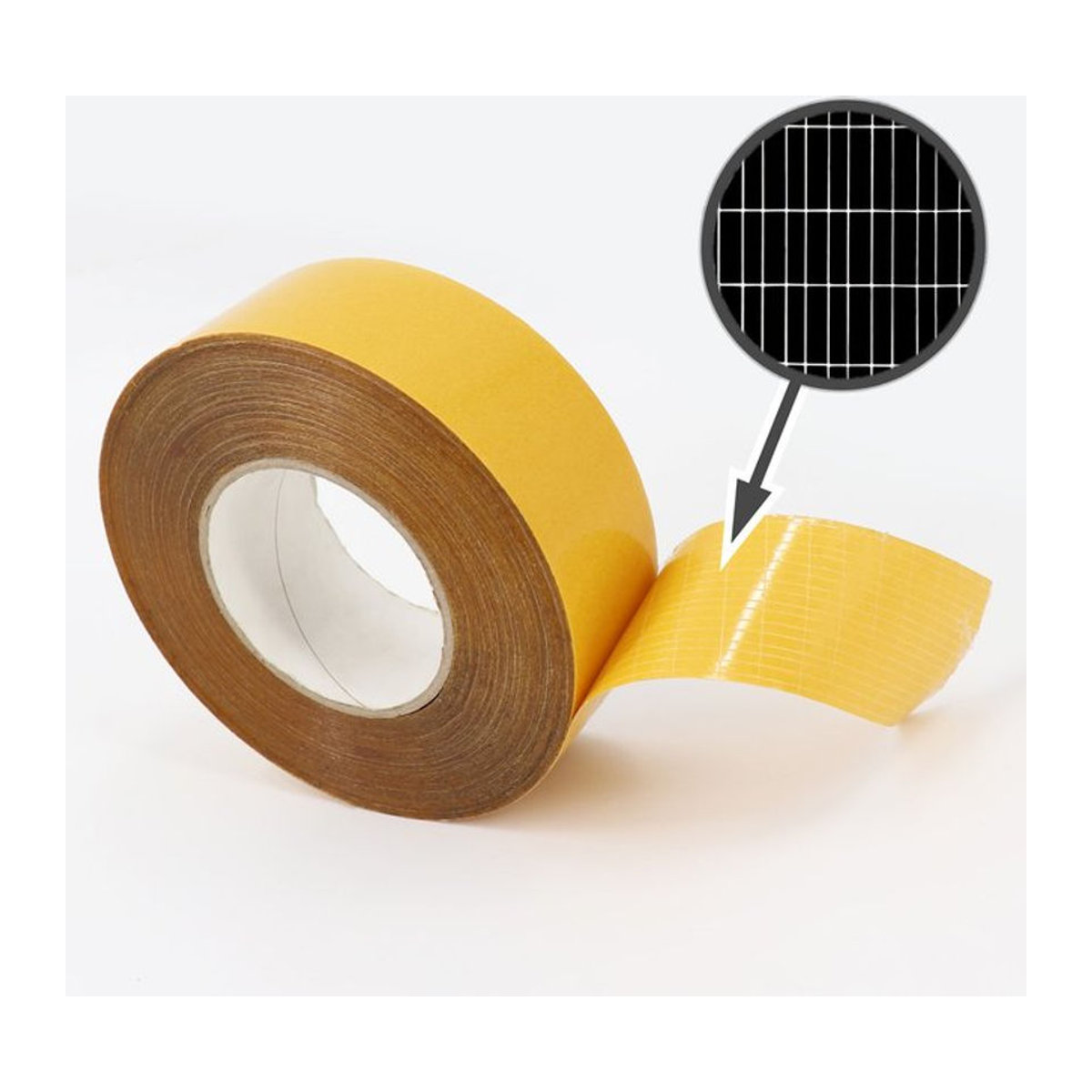 Aquagart 3er Set Doppelseitiges Gewebeklebeband für Unkrautvlies und Gartenvlies - Bild 1