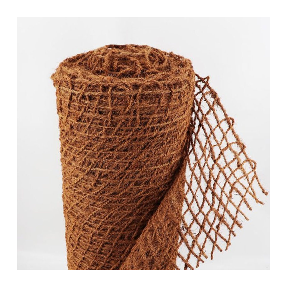 Aquagart Böschungsmatte aus Kokosfaser in Braun, 65m lang, Breite: 1m, 450g/m2 - Bild 1