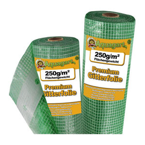 Aquagart Gitterfolie für Garten, Gewächshaus und Frühbeet, 100m Länge, Breite: 1,5m