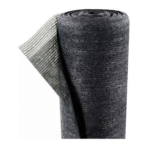 Aquagart Schattiernetz als Windschutz und Sichtschutzzaun aus Kunststoff, Schwarz, Höhe: 2 m, Länge: 130 m
