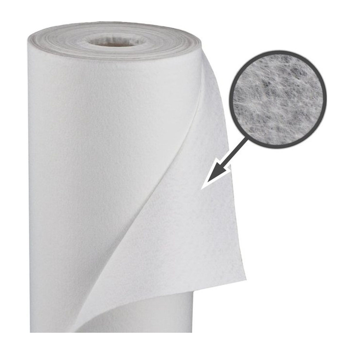 Aquagart Winterschutzvlies Frostschutzvlies Weiß, 300m², 150g, Breite: 2m - Bild 1