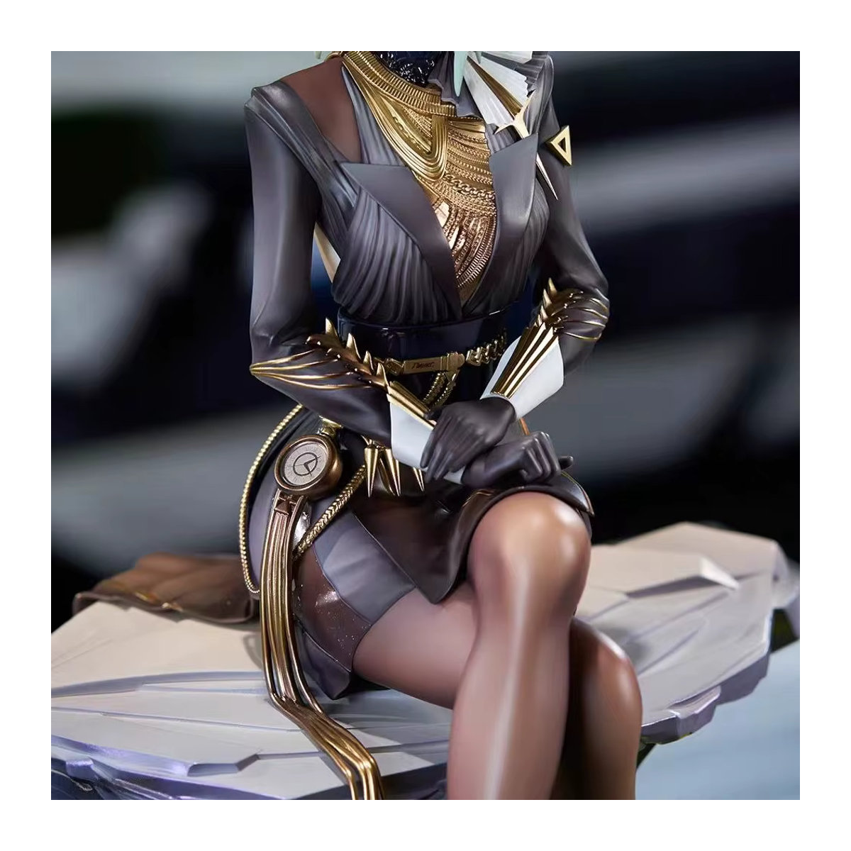 Arknights Kal'tsit Spielfigur als Anime Statue in Schwarz - Bild 4