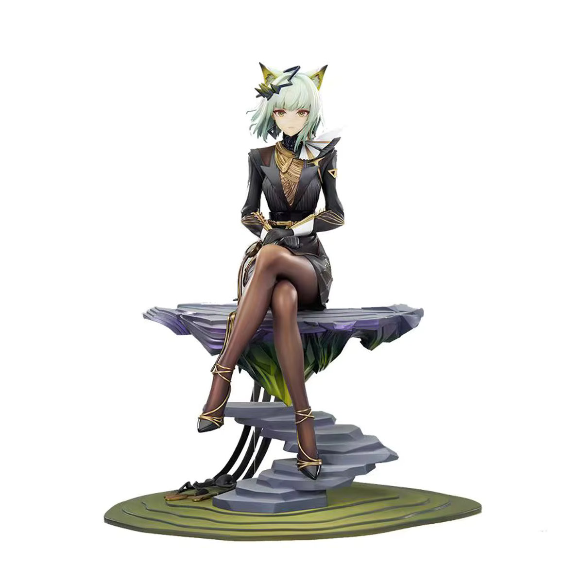 Arknights Kal'tsit Spielfigur als Anime Statue in Schwarz - Bild 5