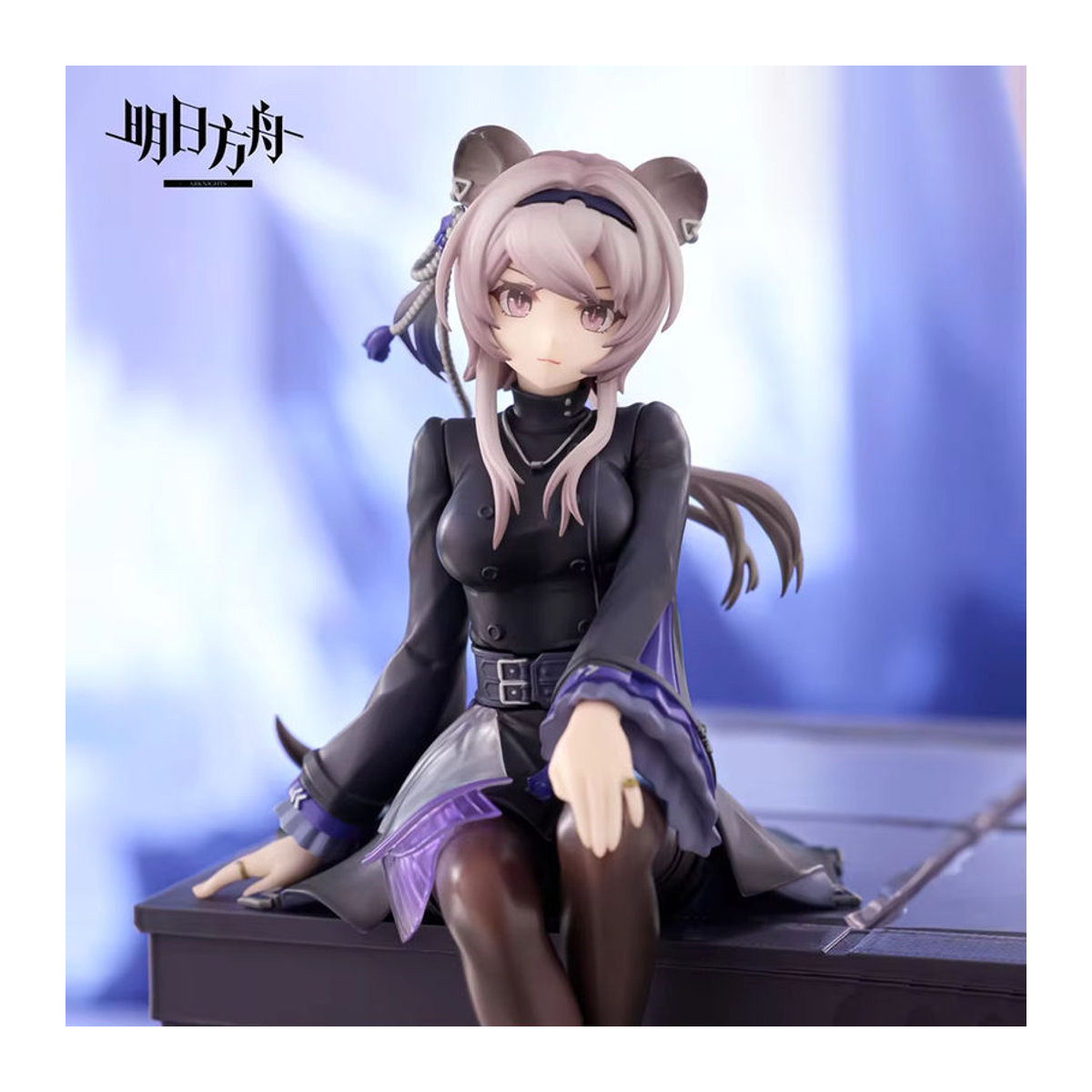 Arknights Lin Noodle Anime Figur aus PVC in Schwarz, 14 cm Höhe - Bild 2