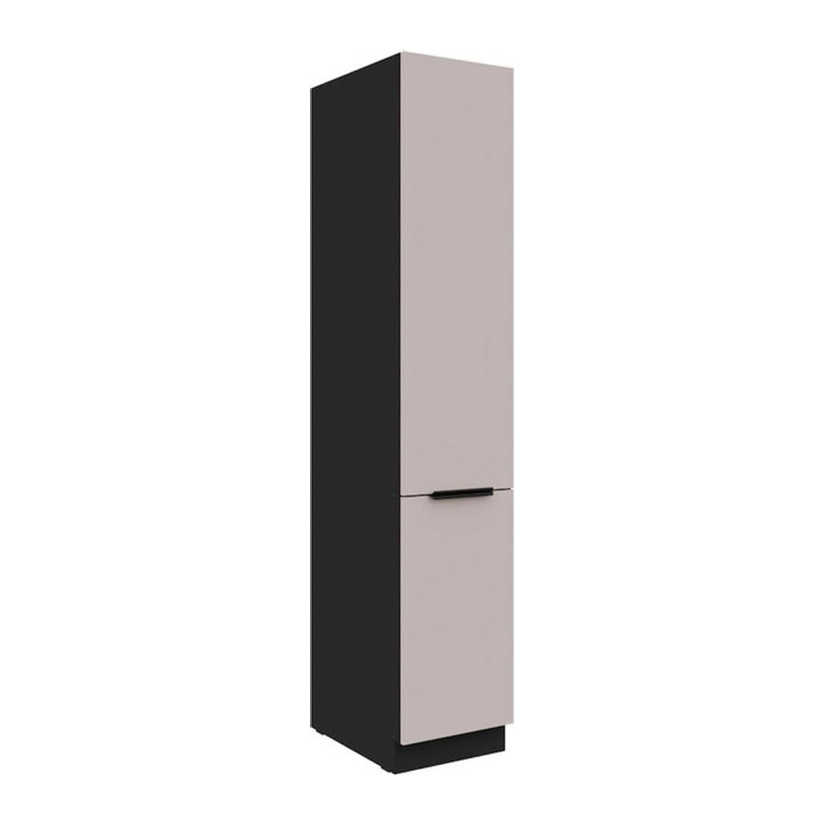 ARONA Küchen Hochschrank Vorratsschrank Modern Kaschmir Beige Breite: 40 cm - Bild 1