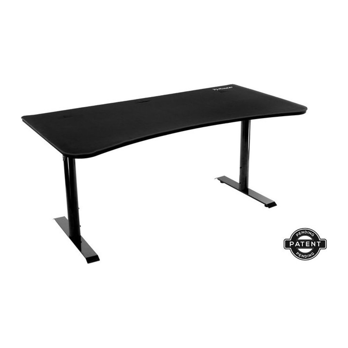 Arozzi Arena Gaming-Tisch in Schwarz mit minimalistischem Design aus Holzwerkstoff und Stahl, Breite: 160 cm - Bild 2