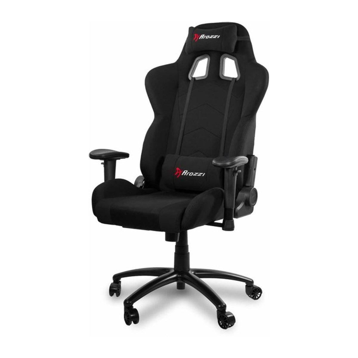 Arozzi Inizio Universal-Gamingstuhl mit Stoffbezug in Schwarz - Bild 1