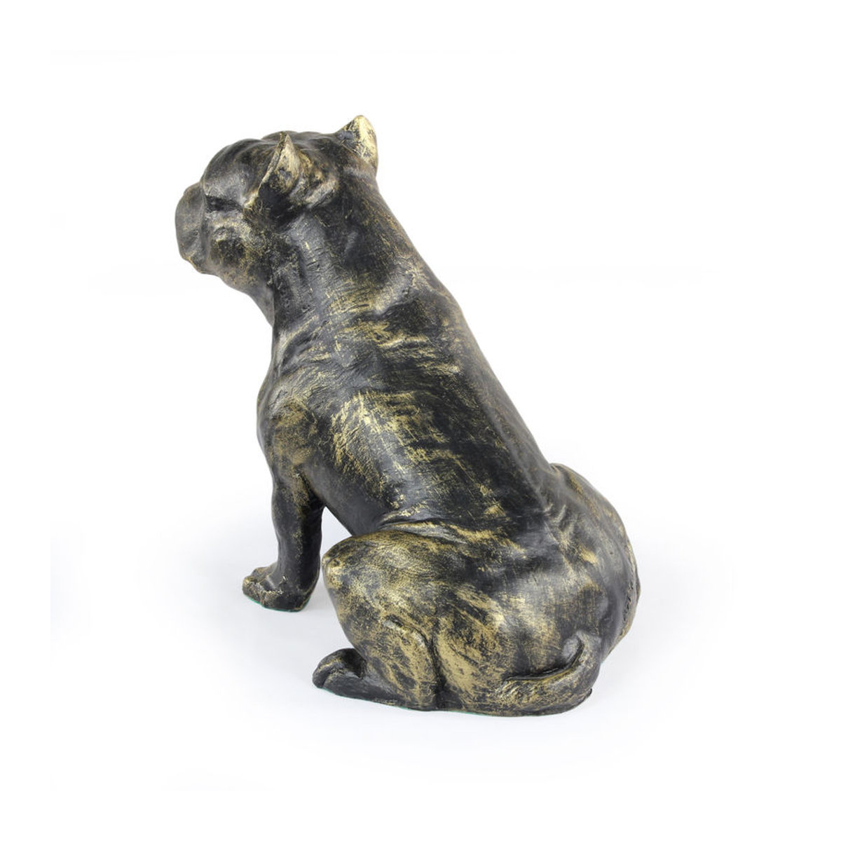 Art-Dog American Staffordshire Terrier Hundestatue aus Kunstharz in Braun - Bild 12