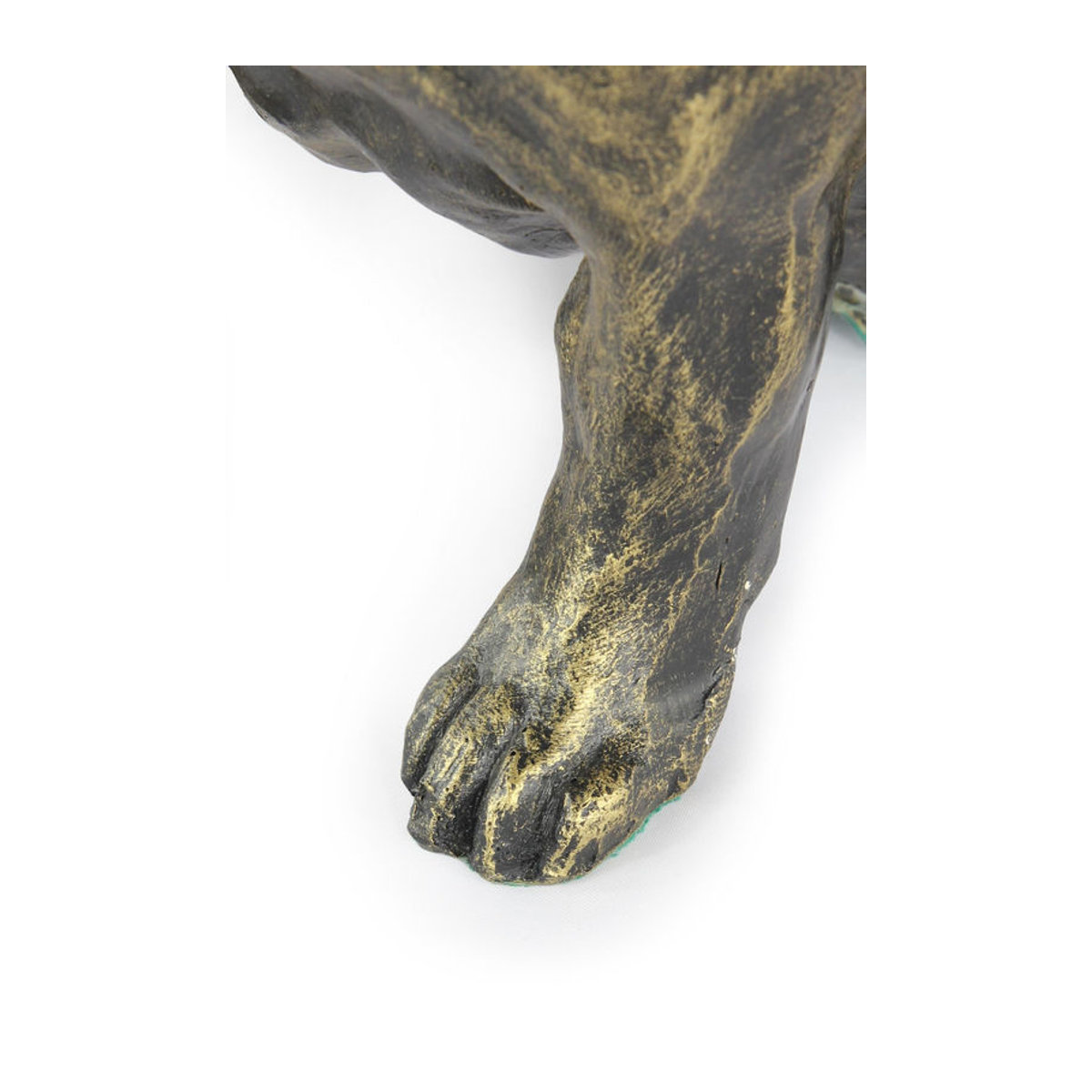 Art-Dog American Staffordshire Terrier Hundestatue aus Kunstharz in Braun - Bild 3