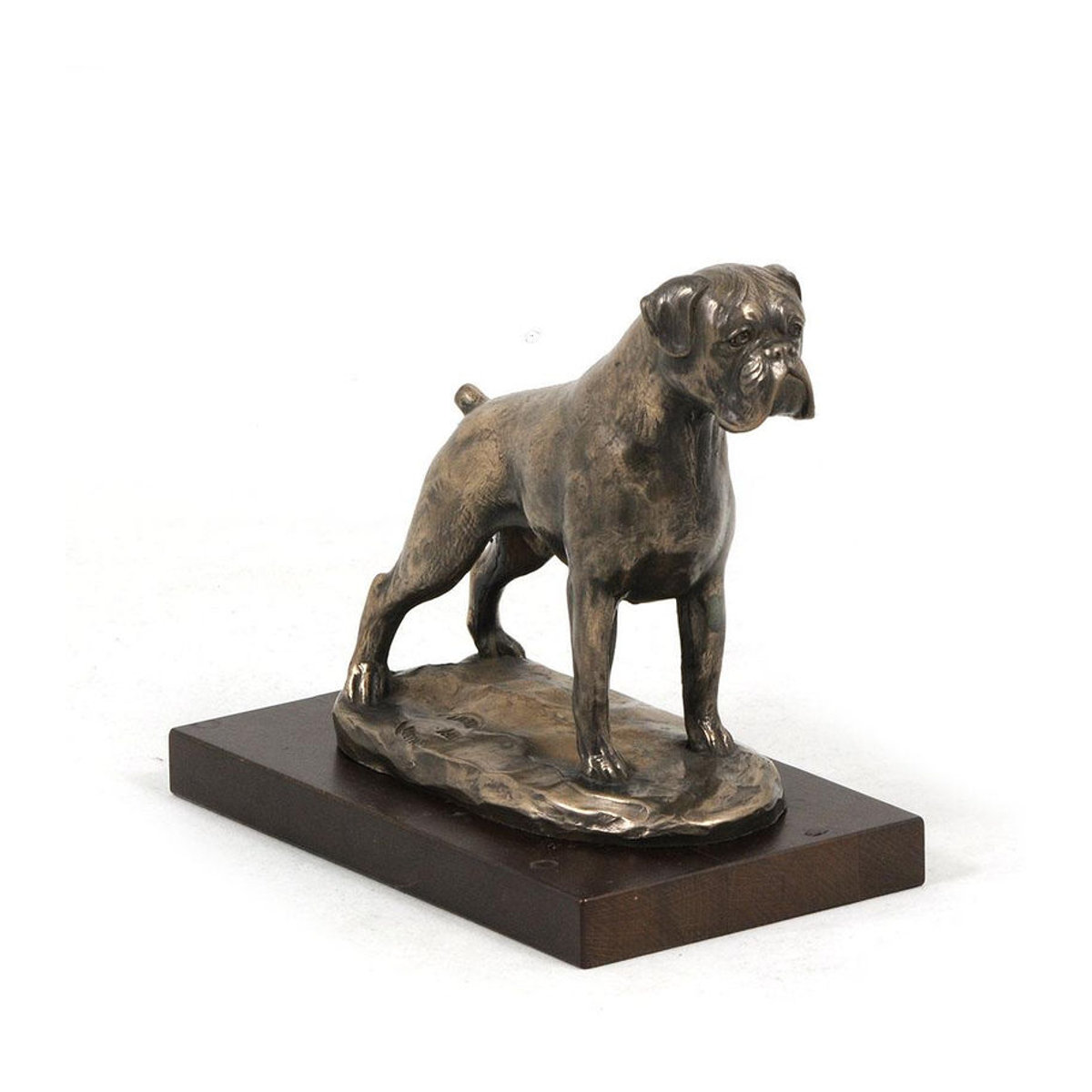 Art-Dog Boxer Hundefigur Silhouette in Braun - Bild 2