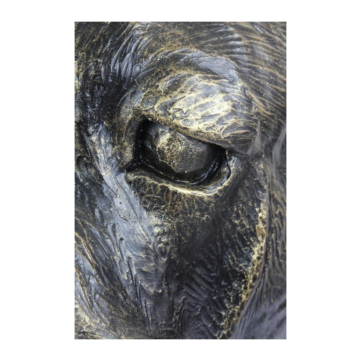 Art-Dog Cane Corso Hundebüste aus Kunstharz in Braun zur Dekoration für Garten und Wohnzimmer - Bild 10