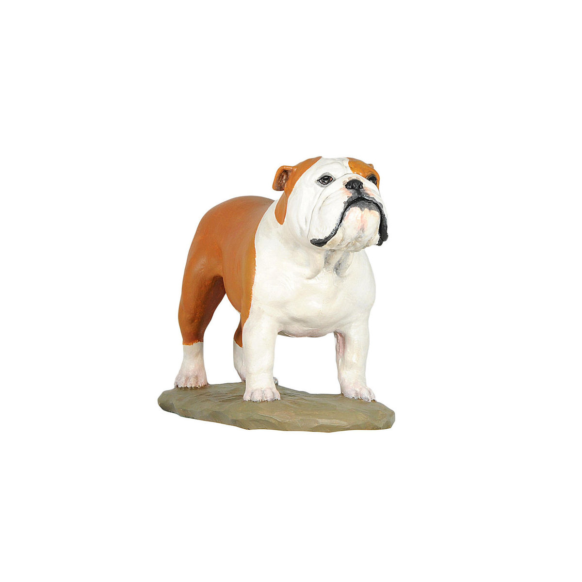 Art-Dog Englische Bulldogge Statue aus Kunstharz in Mehrfarbig im Art Deco Stil - Bild 2