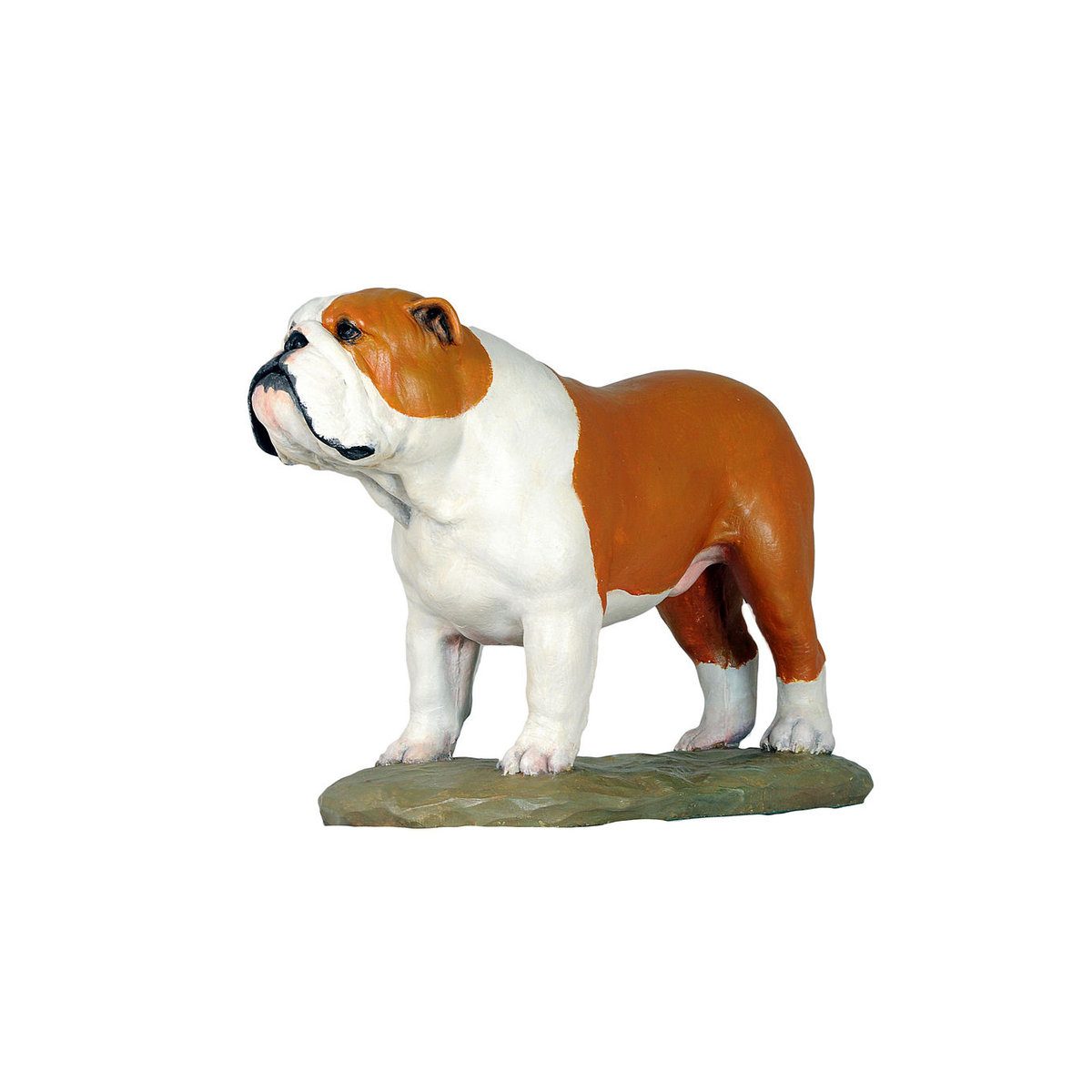 Art-Dog Englische Bulldogge Statue aus Kunstharz in Mehrfarbig im Art Deco Stil - Bild 3