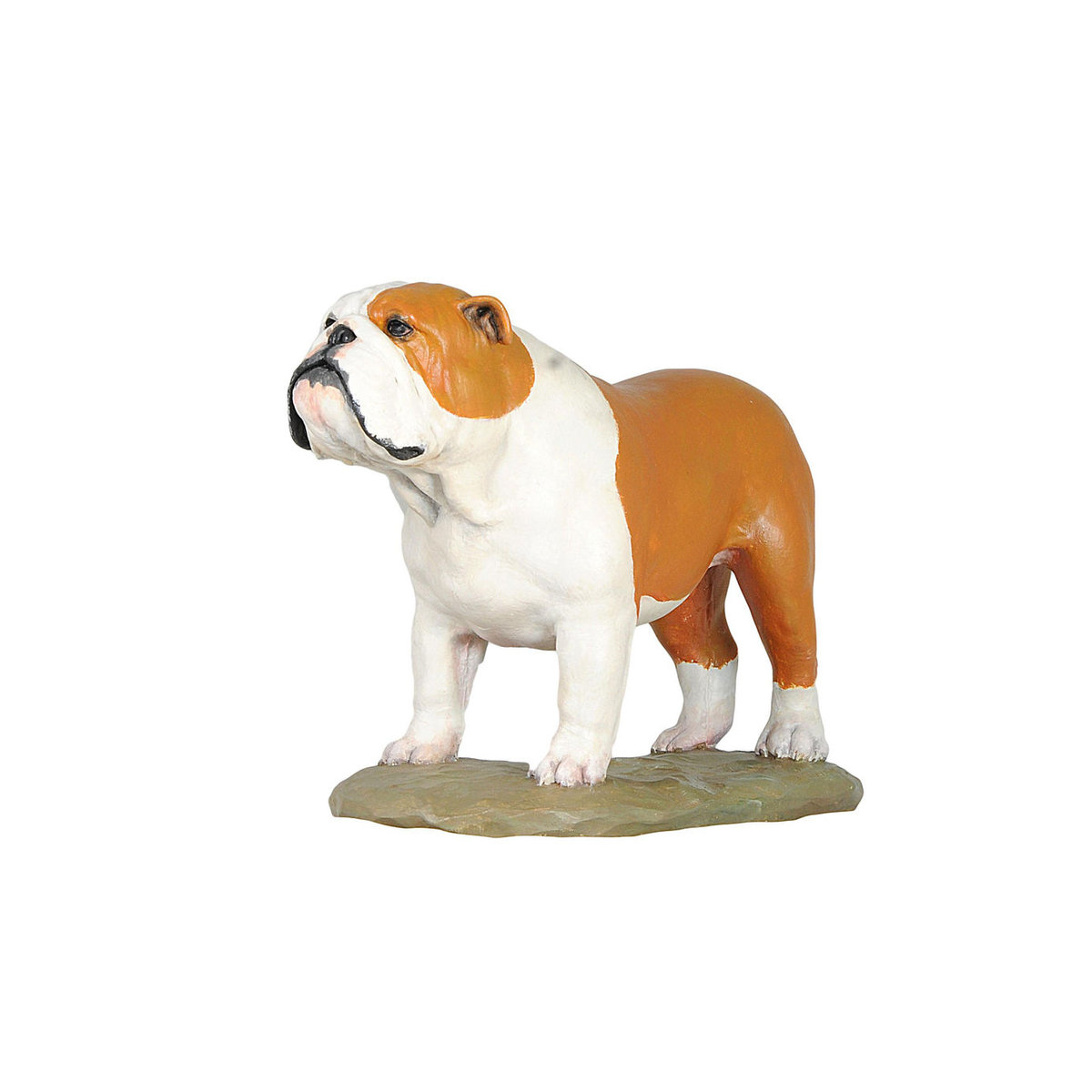 Art-Dog Englische Bulldogge Statue aus Kunstharz in Mehrfarbig im Art Deco Stil - Bild 4