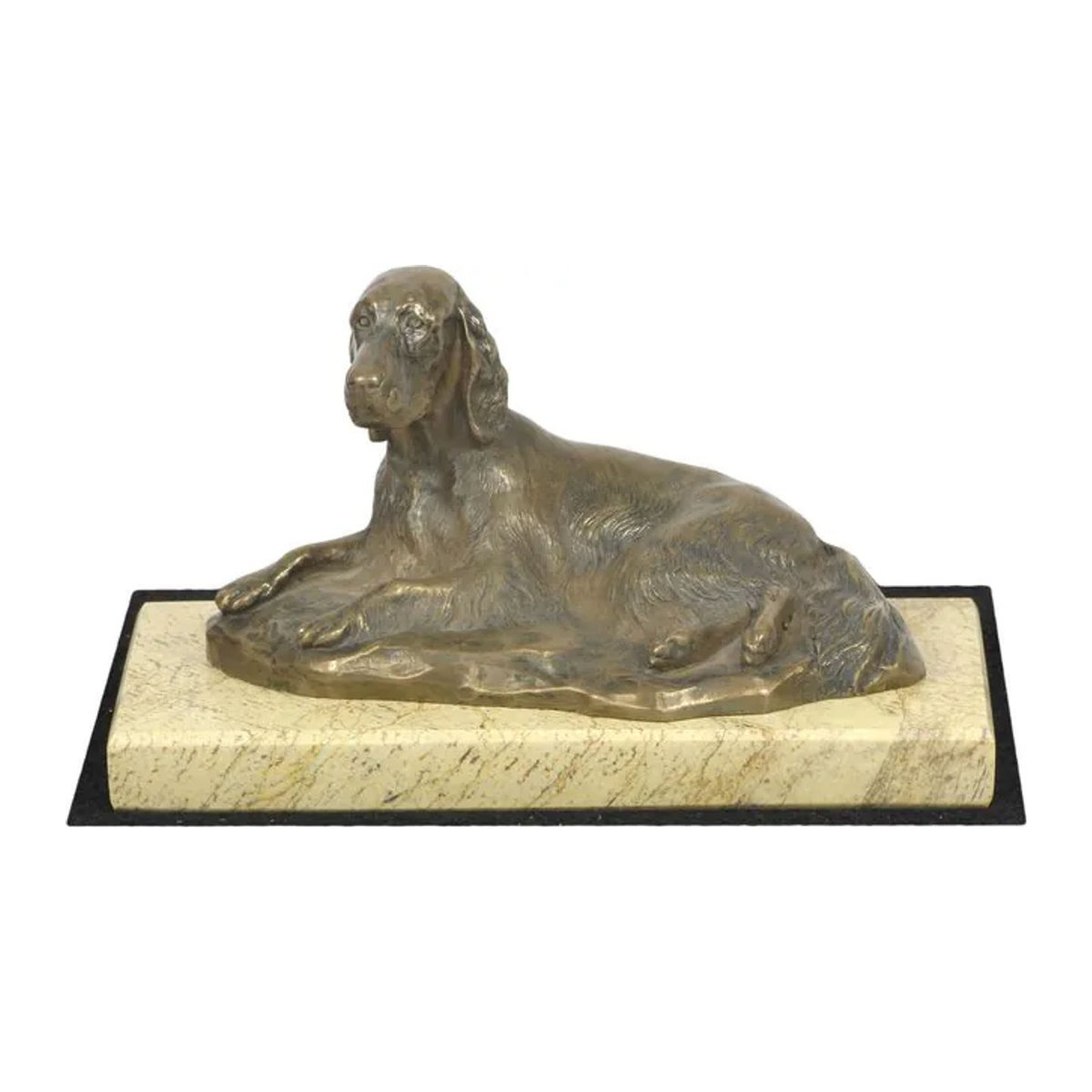 Art-Dog Englischer Setter Hundefigur als Silhouette in Braun - Bild 1