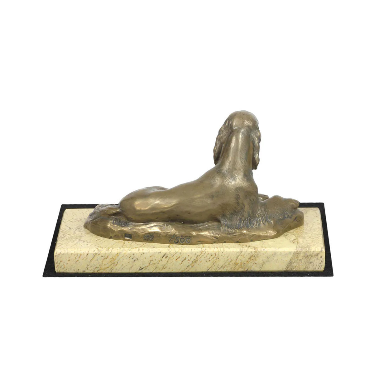 Art-Dog Englischer Setter Hundefigur als Silhouette in Braun - Bild 2