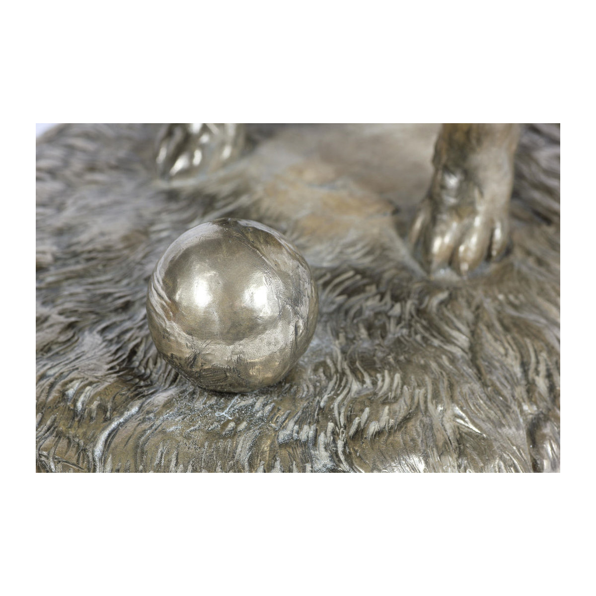 Art-Dog Französische Bulldogge Frenchie I Hundefigur in Braun aus Kunstharz und Metall - Bild 2