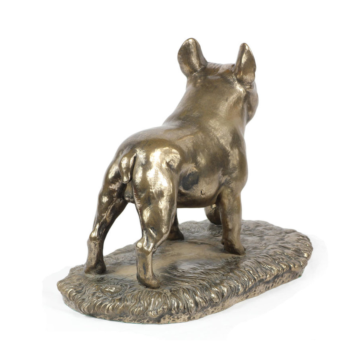 Art-Dog Französische Bulldogge Frenchie I Hundefigur in Braun aus Kunstharz und Metall - Bild 8