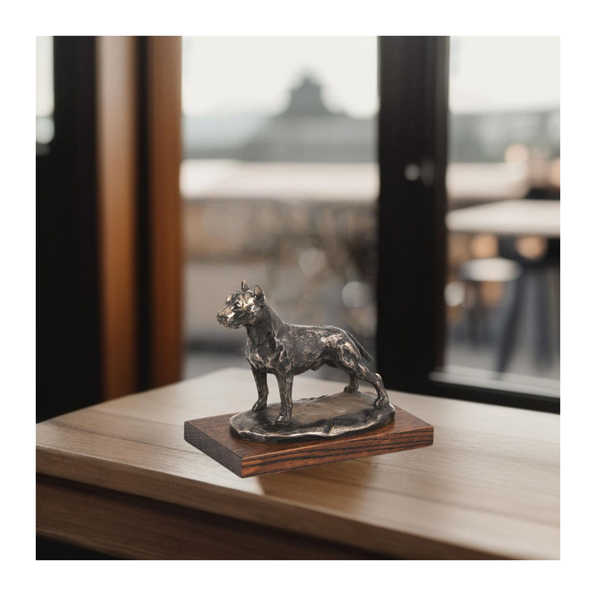 Art-Dog Hundestatue American Staffordshire Terrier in Braun als dekorative Figur - Bild 5
