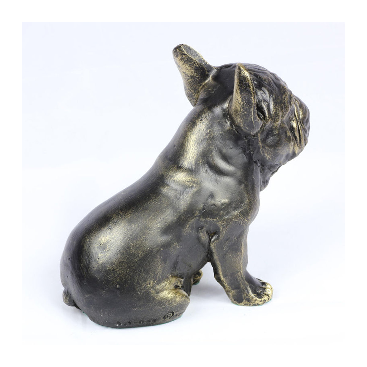 Art-Dog Hundestatue Französische Bulldogge Frenchie I in Braun aus Kunstharz - Bild 3