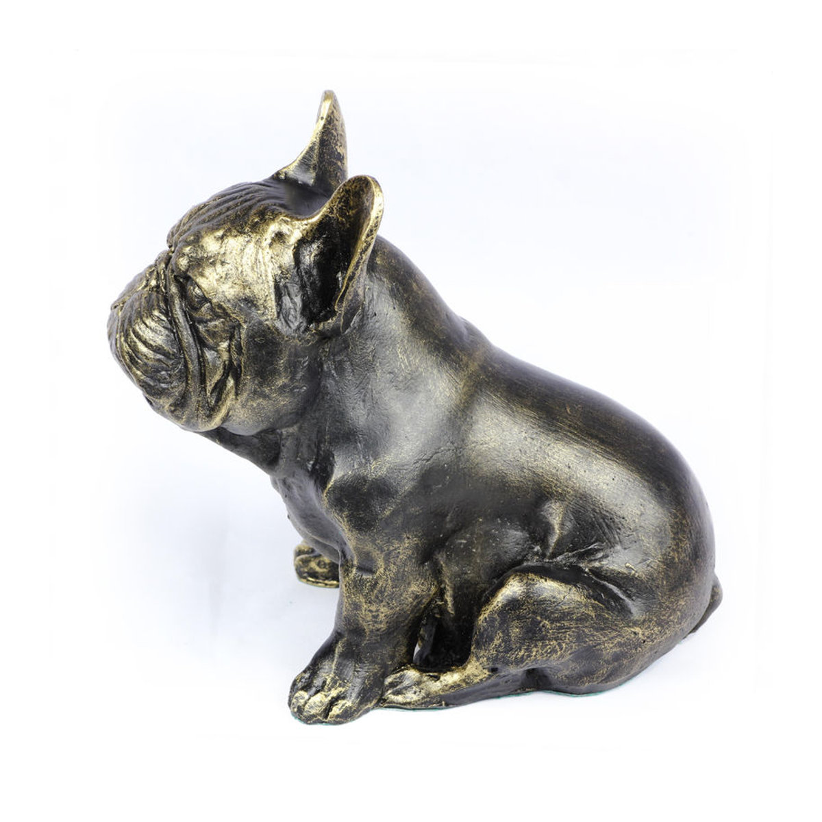 Art-Dog Hundestatue Französische Bulldogge Frenchie I in Braun aus Kunstharz - Bild 5