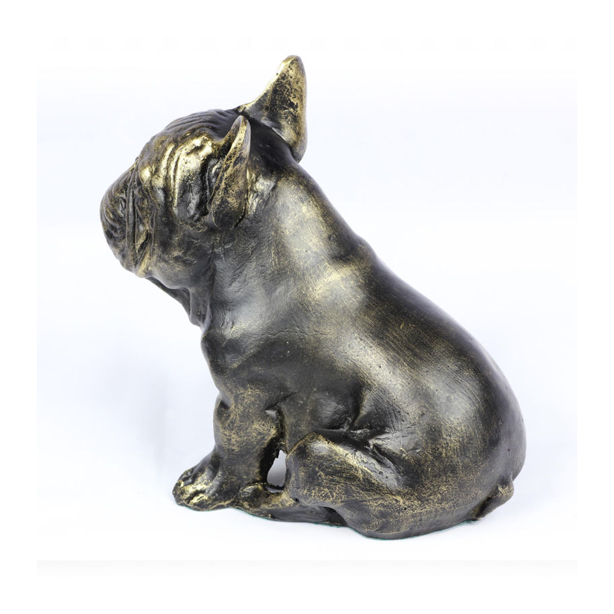 Art-Dog Hundestatue Französische Bulldogge Frenchie I in Braun aus Kunstharz - Bild 6