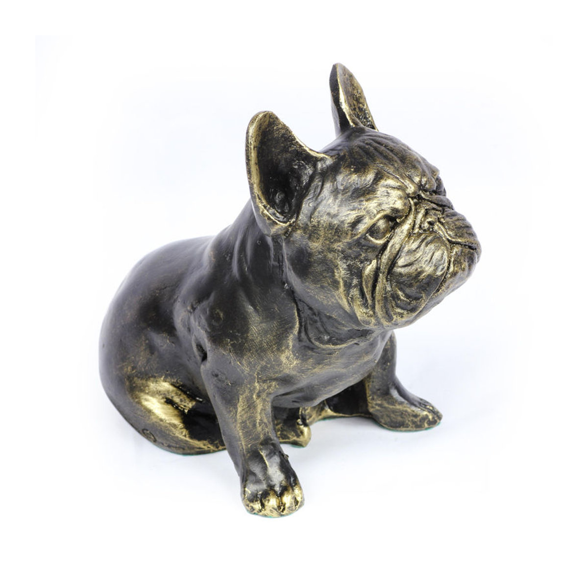 Art-Dog Hundestatue Französische Bulldogge Frenchie I in Braun aus Kunstharz - Bild 9