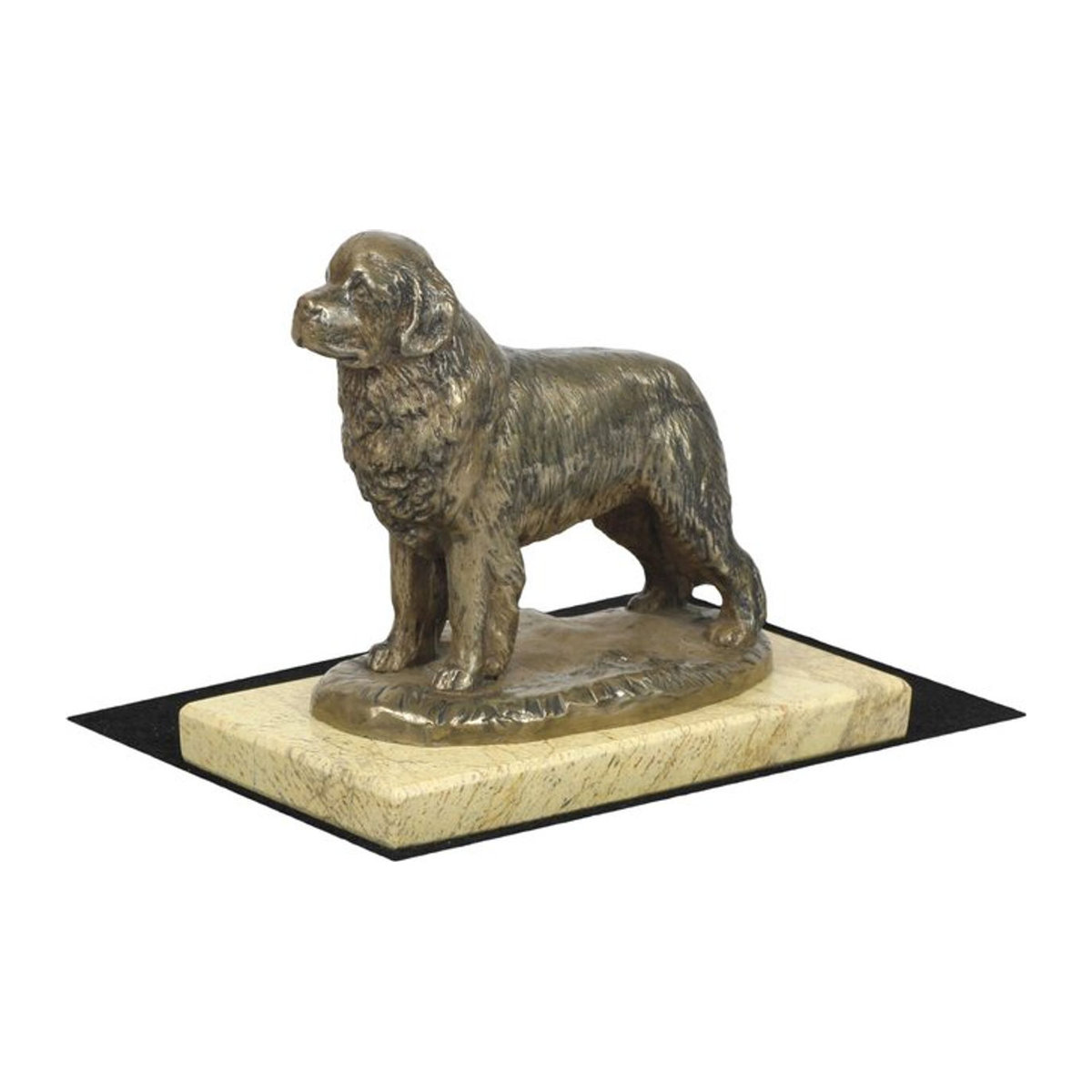Art-Dog Neufundländer Hundesilhouettenfigur als Dekoration in Braun - Bild 1