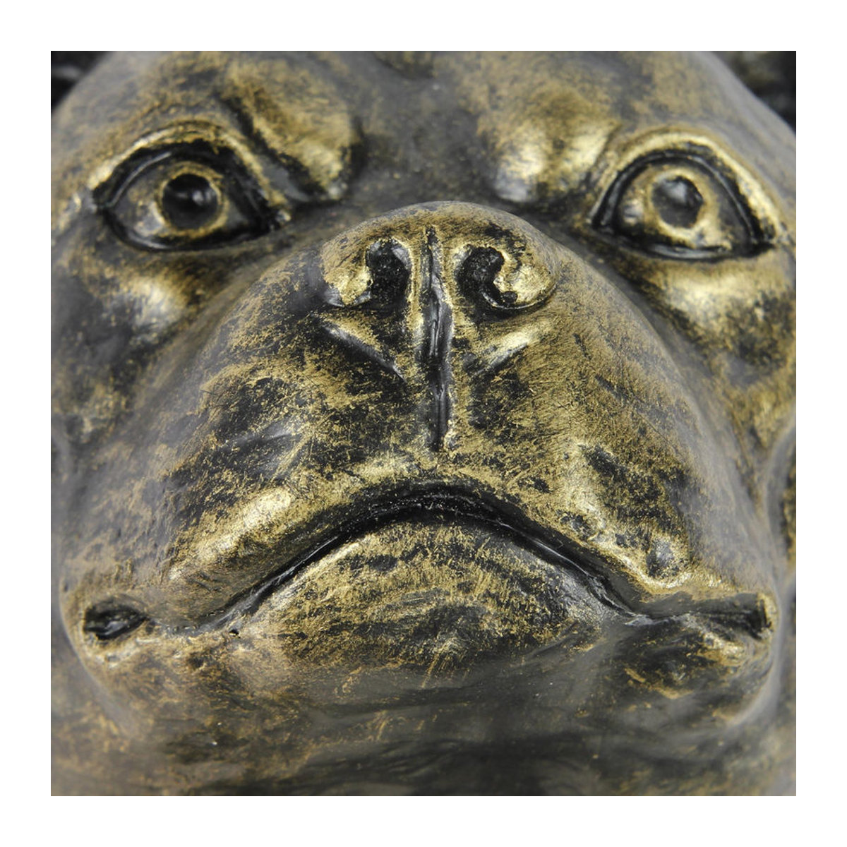 Art-Dog Staffordshire Bull Terrier Hundestatue aus Kunstharz in Braun - Bild 11