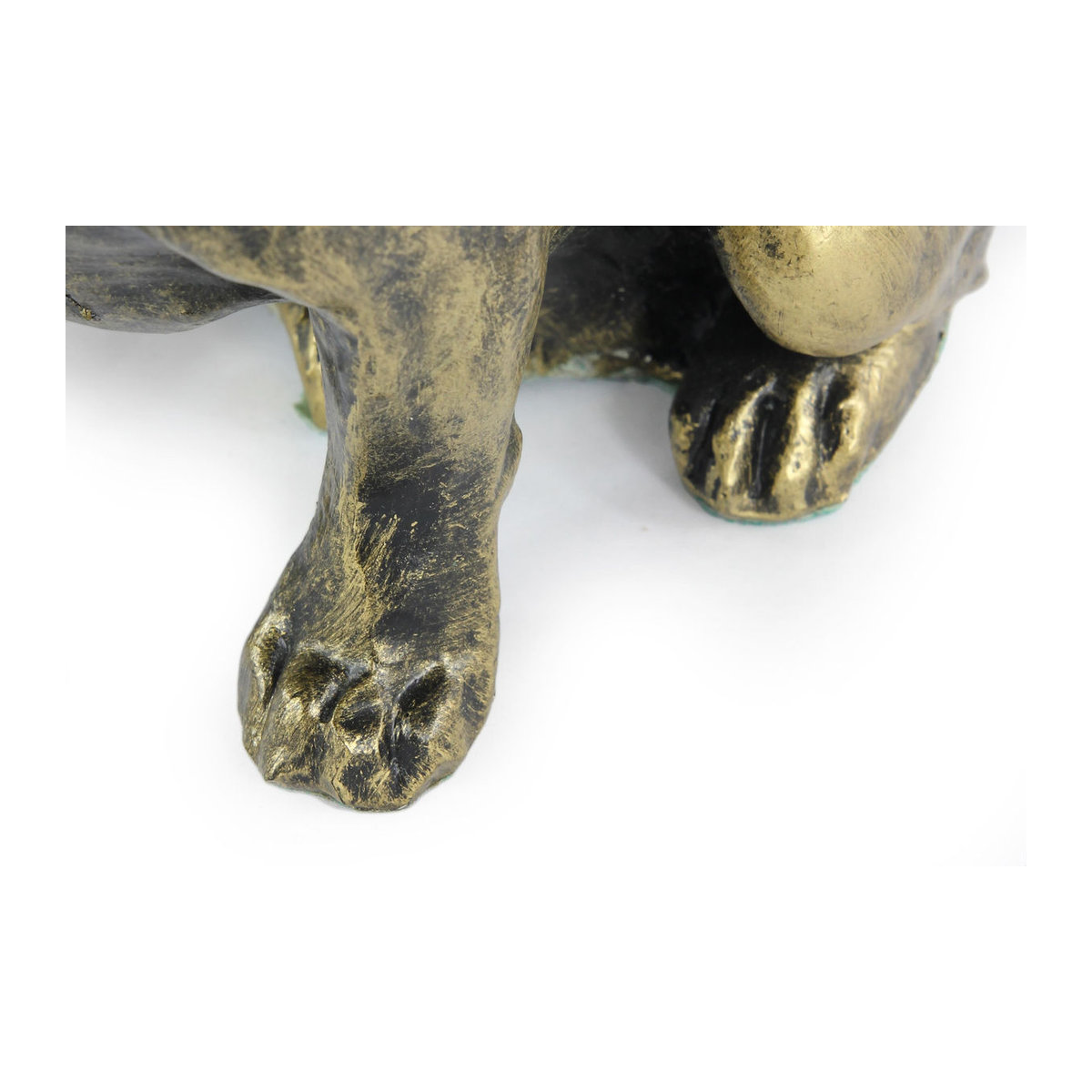 Art-Dog Staffordshire Bull Terrier Hundestatue aus Kunstharz in Braun - Bild 7
