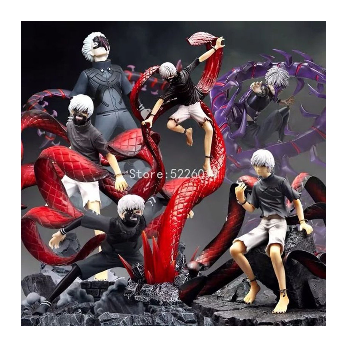 ARTFX J Tokyo Ghoul Ken Kaneki Anime Figur, mehrfarbig - Bild 1