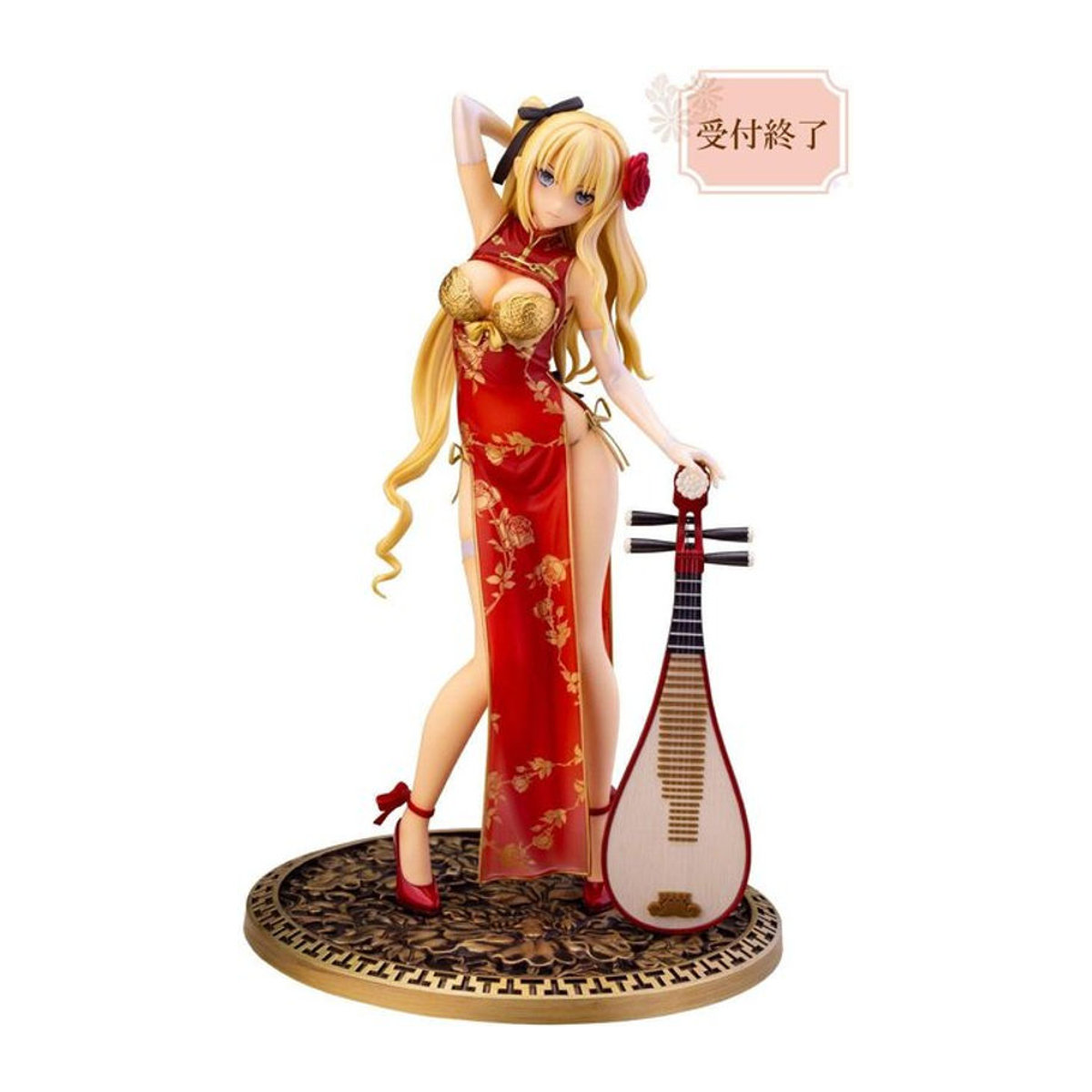 ArtGirls Jin-Lian Figur Enjo Musume Genmutan Ruby Schaal Compleet Festival 2018 Edition in Weiß und Rot, Maßstab 1/6 - Bild 1