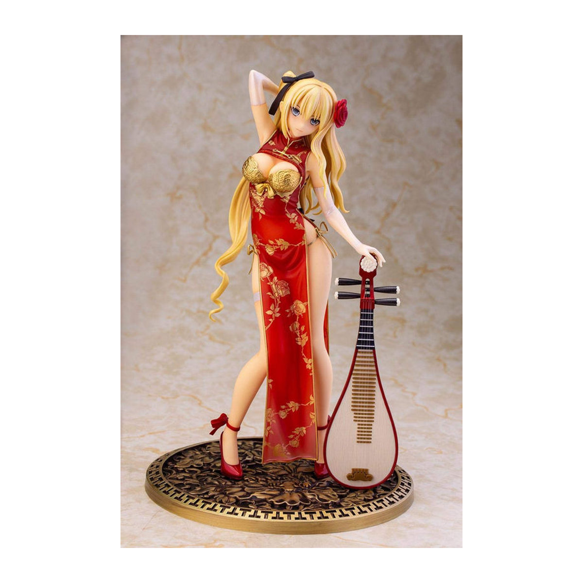 ArtGirls Jin-Lian Figur Enjo Musume Genmutan Ruby Schaal Compleet Festival 2018 Edition in Weiß und Rot, Maßstab 1/6 - Bild 2