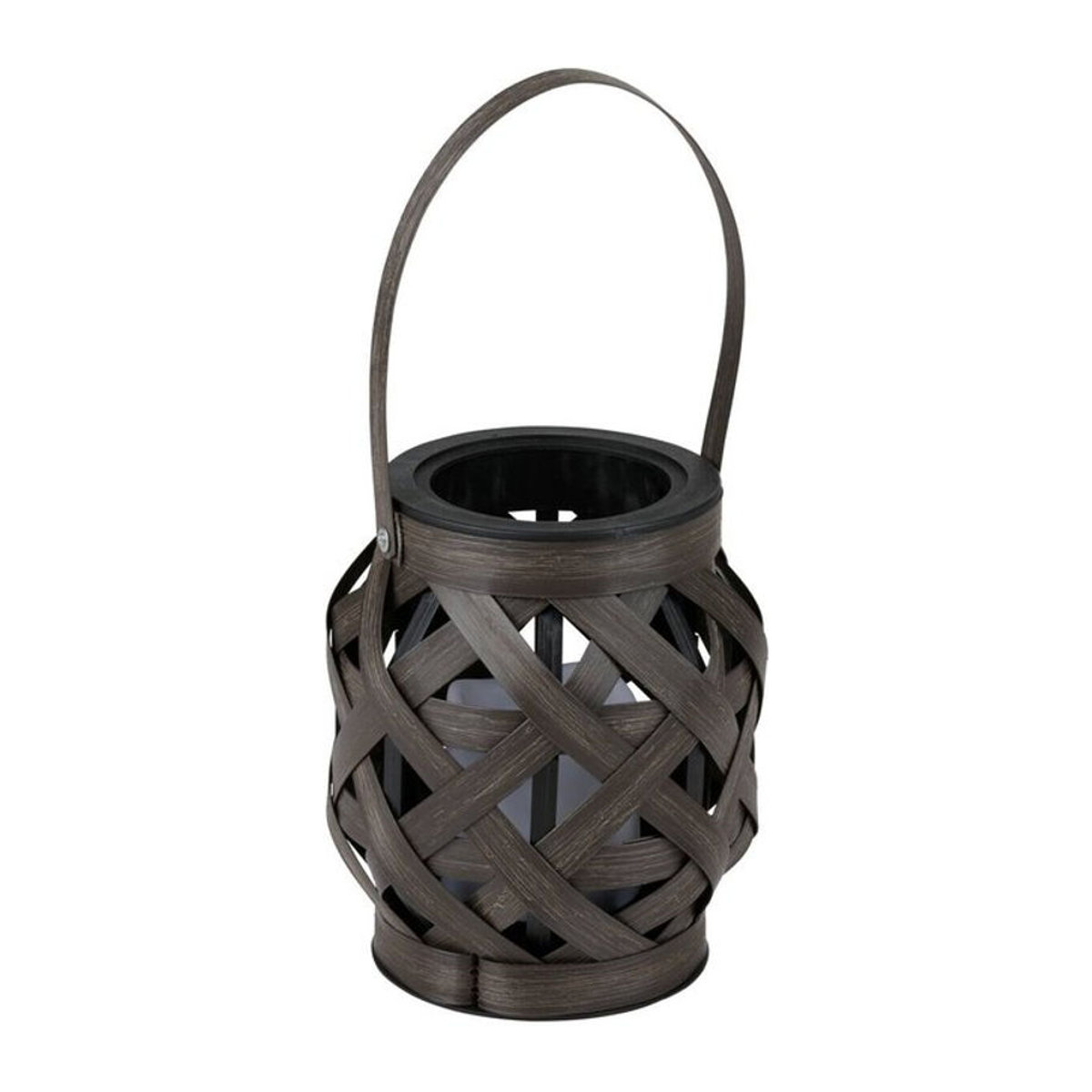 Articasa Gartenlaterne in Braun, H x B x T: 36 x 12 x 12 cm - Bild 1