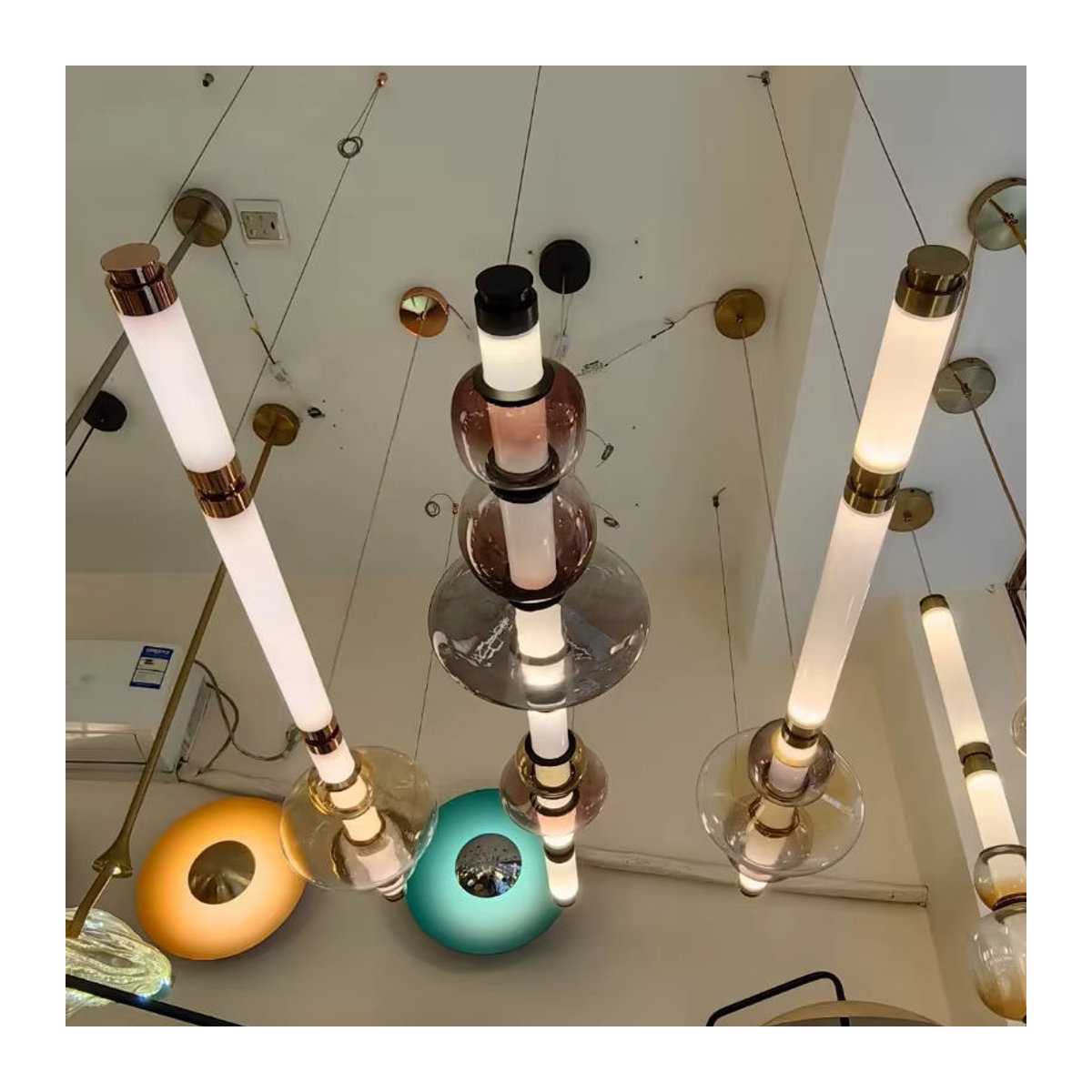 Artpad Kanada Designer Pendelleuchte aus Glas mit LED für Wohnzimmer, Küche und Restaurant - Bild 2