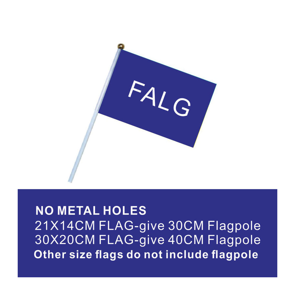 Aserbaidschan Flagge Banner von ziqiang in Blau, rechteckig - Bild 1