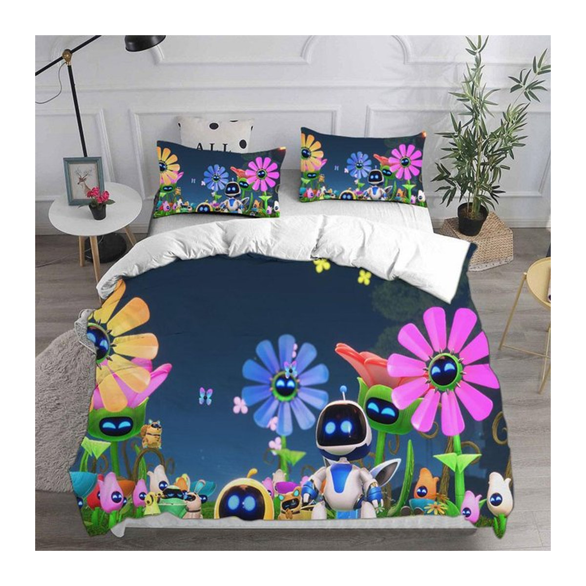 ASTRO BOT Bettwäscheset von JMG Household Supplies, mehrfarbig, US Full 203 x 228 cm - Bild 1