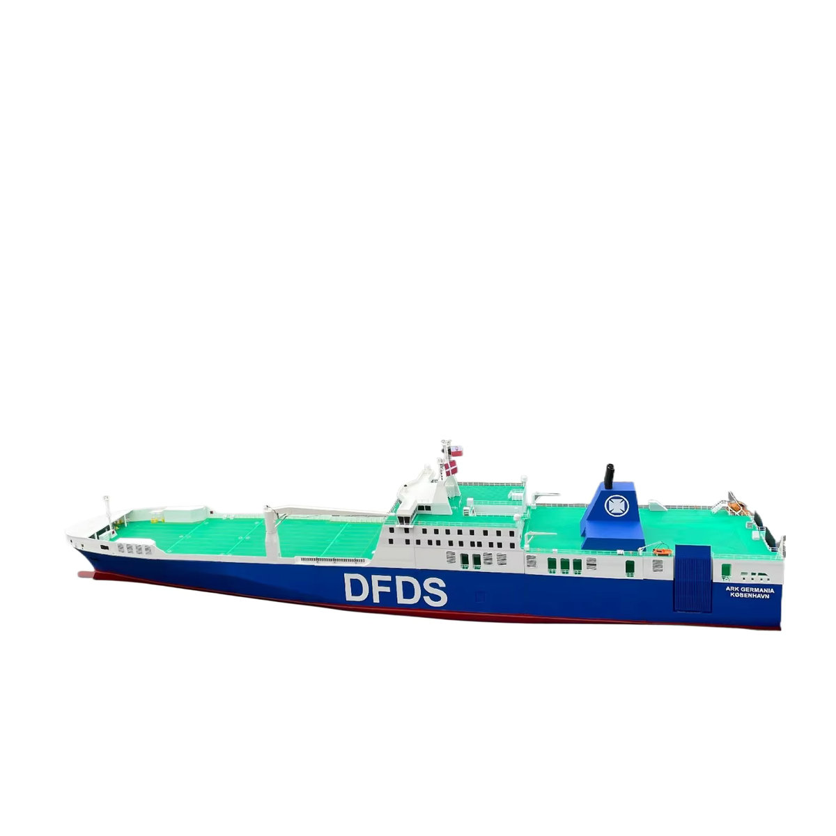 AT 99 MODEL RC Container Schiff Germania Modell Kit 1/150 mehrfarbig - Bild 5