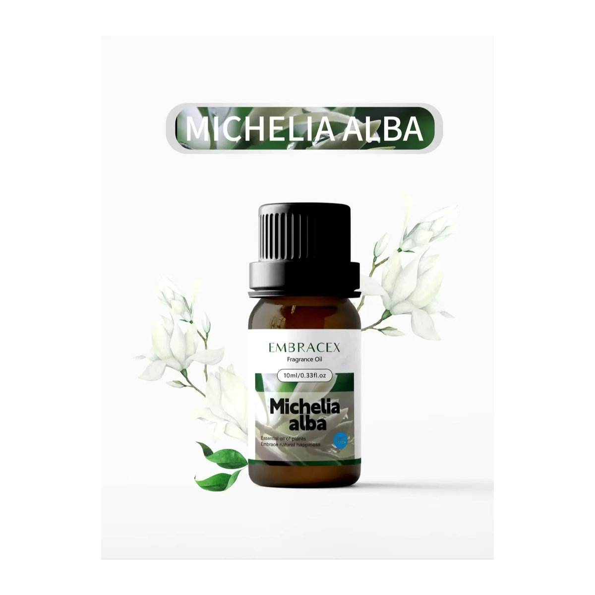 Ätherisches Öl Michelia Alba von EMBRACEX, natürliches floraler Duft für die Aromatherapie, 10 ml - Bild 3