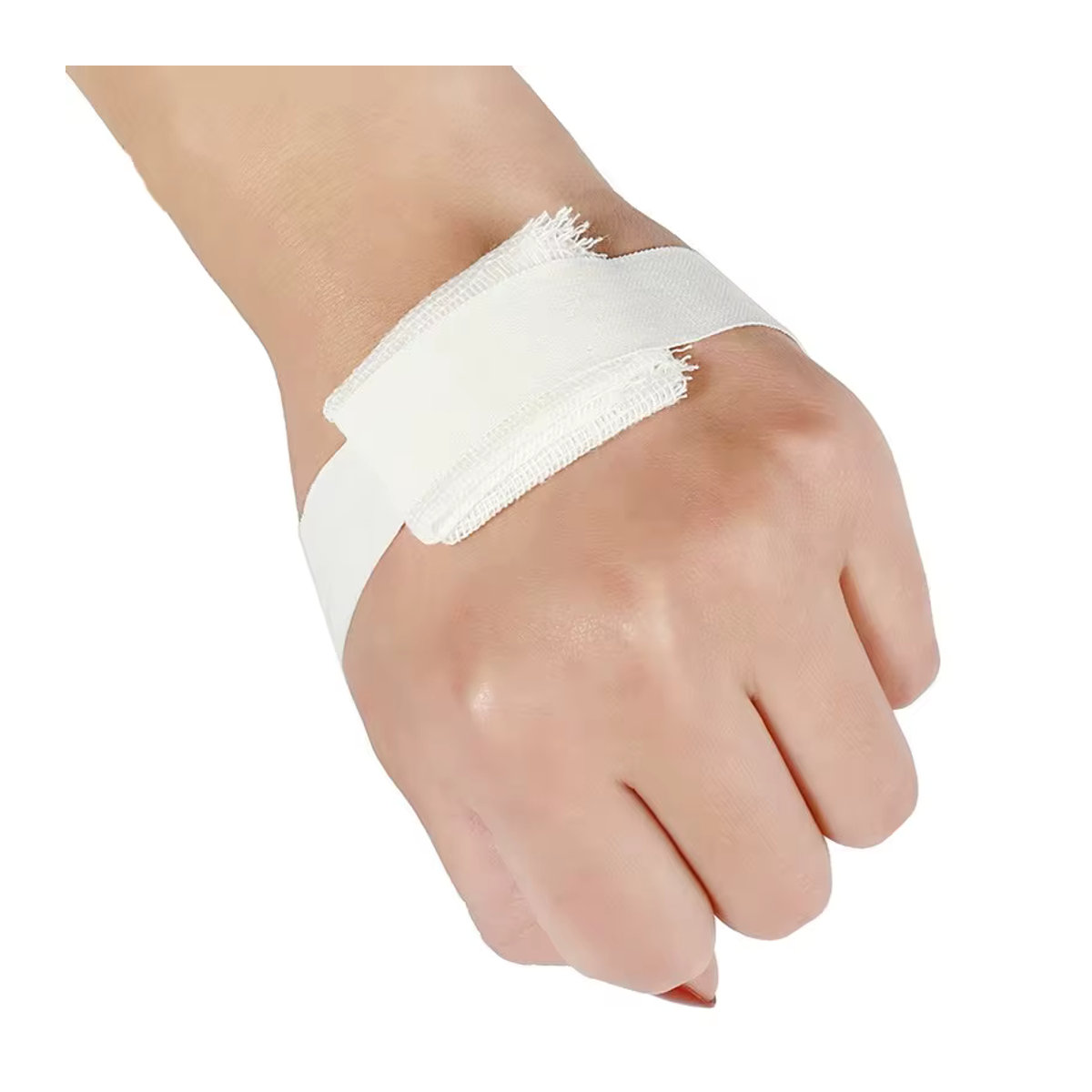 Atmungsaktives medizinisches Klebeband in Weiß für Wundauflagen und Erste-Hilfe-Sets, Breite: 2 cm, Länge: 2 m - Bild 3