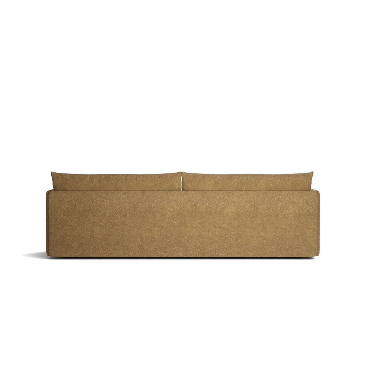 Audo Offset 3-Sitzer Sofa in Orange mit Bouclé-Bezug - Bild 2