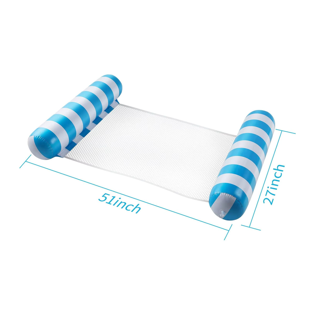 Aufblasbare Hängematte als schwimmende Poolmatte für deine Wasseraktivitäten und Poolpartys - Bild 2